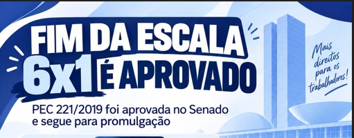 FIM DA ESCALA 6X1
